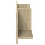 vidaXL Armoire murale 100x16 5x30 cm chêne sonoma bois d'ingénierie
