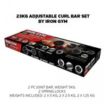 Iron Gym Haltères Fer 23 kg IRG033