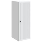vidaXL Armoire Murale Blanc 33 x 34 5 x 90 cm Bois d'ingénierie