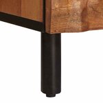vidaXL Cabinet de chevet Marron 50 x 33 x 62 cm Bois de mangue massif