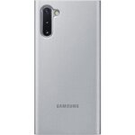 Clear view cover silver note10