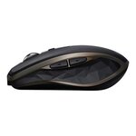 Logitech souris darkfield mx anywhere 2 - bluetooth/radio fréquence - usb - sans fil - 1600 dpi - roulettes avec frein