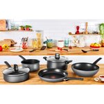 TEFAL G2873002 La Recyclée casserole 20cm, 100% Aluminium recyclé, revetement anti-adhésif, tous feux dont induction