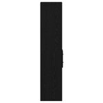 vidaXL Haut Armoire Chêne noir 30 x 42.5 x 185 cm Bois d'ingénierie