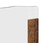 vidaXL Tête de lit Bois Ancien 200 cm Bois d'ingénierie