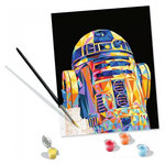 CreArt R2D2 Star wars - 24x30cm Peinture par numero