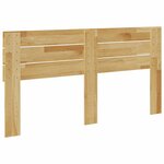 vidaXL Tête de lit 150 cm bois massif de chêne