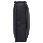 vidaXL Coussin pour dossier de palette Noir 60 x 40 x 12 cm