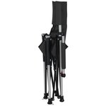 Eurotrail Chaise de camping Petit Jr. Noir