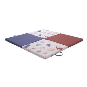Tapis malin Trésors de l'océan 3 en 1 évolutif déhoussable 120 x 120 cm