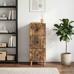 vidaXL Armoire à tiroirs 33 x 34 5 x 90 cm Bois d'ingénierie