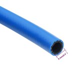 vidaXL Tuyau d'air bleu 0 6" 2 m PVC