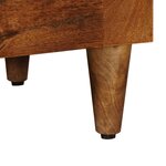 vidaXL Armoire de salle de bain avec tiroir Noyer 38 x 33 x 160 cm