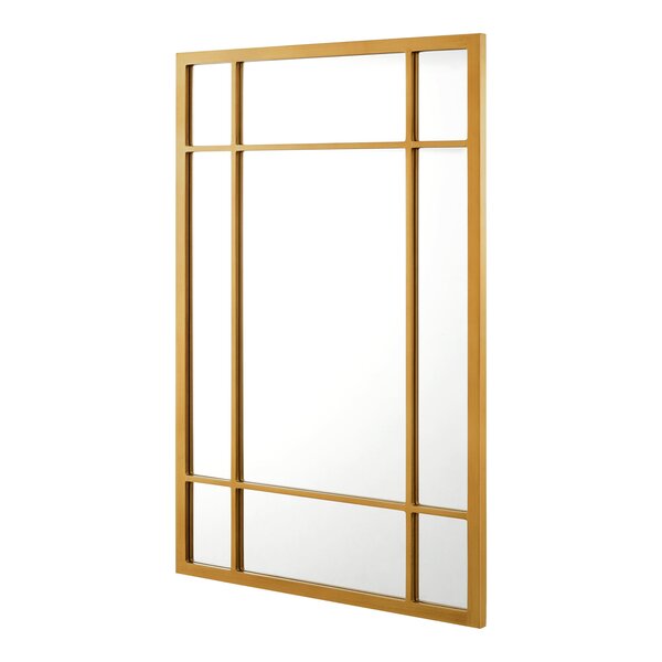 Miroir mural rectangulaire 90 x 60 cm or 03_0007895