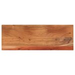 vidaXL Dessus de table 90x20x2 5 cm rectangulaire bois massif d'acacia
