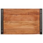 vidaXL Étagère de salle de bain avec étagère 80 x 50 x 23 cm