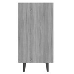 vidaXL Buffet sonoma gris 103 5x35x70 cm bois d'ingénierie