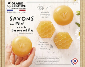 Kit DIY Savon Miel et à la Camomille