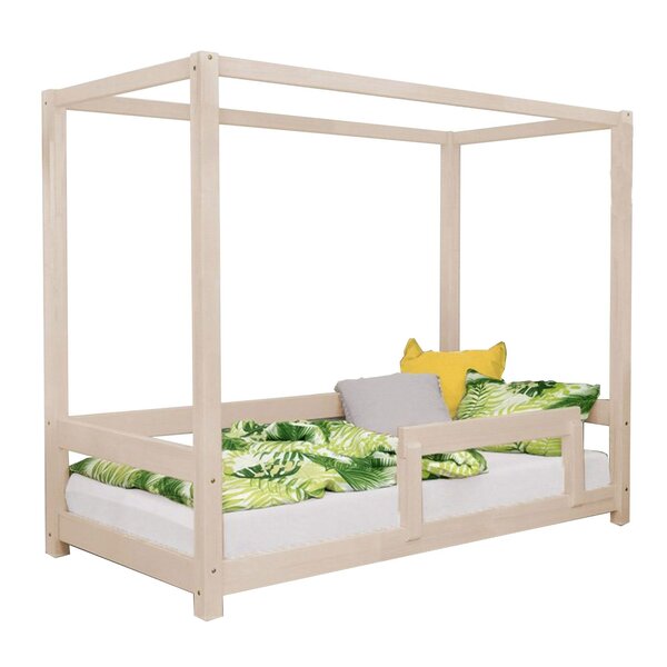 Lit cabane enfant BUNKY 90 x 190 beige