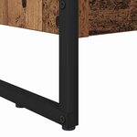 vidaXL Bibliothèque Bois Ancien 80 x 30 x 155 cm Bois d'ingénierie