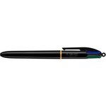 Stylo 4 couleurs pro noir bic