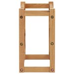 vidaXL Casier à bouteilles 12 bouteilles 47x21x36 cm Bois de chêne