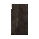 Sac déco en papier - Cadeau - Friandises - Noir - 6 x 4 5 cm