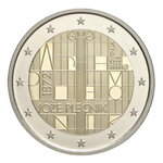 2 euros commémorative Slovénie 2022 - Jo e Ple nik.