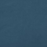 vidaXL Cadre de lit Bleu foncé 160x200 cm Velours