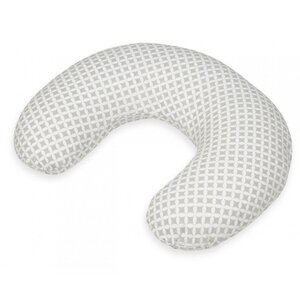 Coussin appui-tête carreaux gris