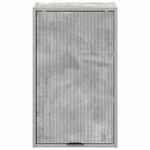 vidaXL Cabinet de salle de bain Gris béton 39 x 23.5 x 65 cm