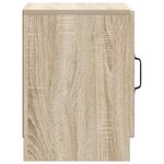 vidaXL Cabinet de chevet Chêne Sonoma 43 x 34 5 x 47 cm