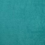 vidaXL Canapé avec coussin 3 Pièces Turquoise Velours