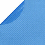 vidaXL Couverture de piscine ronde 549 cm PE Bleu