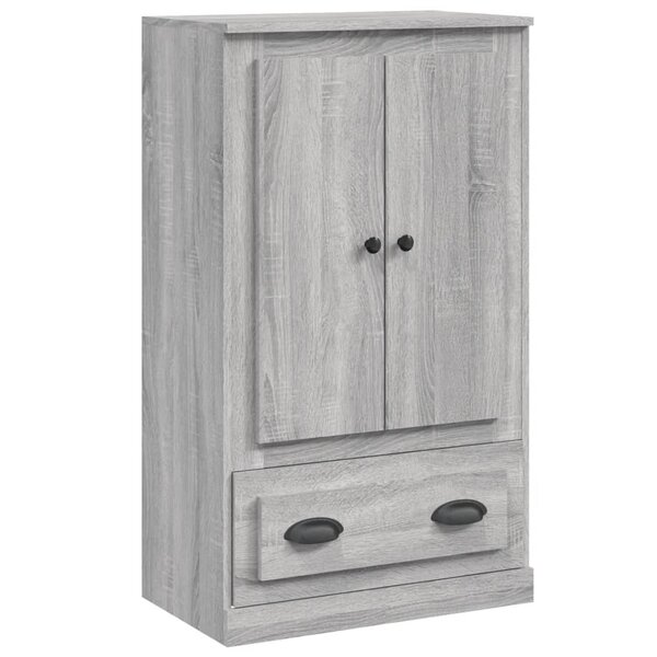 vidaXL Buffet haut sonoma gris 60x35 5x103 5 cm bois d'ingénierie