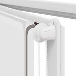 vidaXL Store enrouleur de douche 90x240 cm largeur du tissu 86 cm