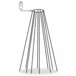 vidaXL Guirlande lumineuse filet d'arbre de Noël 500 LED 500 cm