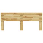 vidaXL Tête de lit 200 cm bois massif de chêne