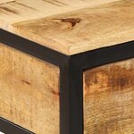 vidaXL Cabinet de chevet avec tiroir Marron 40 x 35 x 50 cm