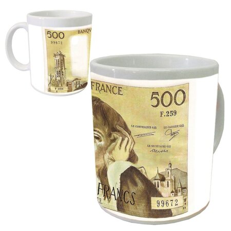 Tasse en céramique francs by cbkreation