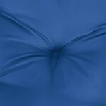 vidaXL Coussin de palette bleu royal 60x60x12 cm tissu