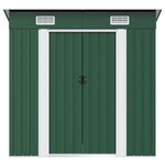 vidaXL Abri de jardin Métal Vert