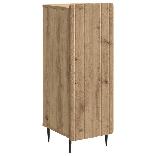 vidaXL Buffet Chêne artisanal 34 5 x 33 x 92 cm Bois d'ingénierie