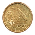 Mini médaille monnaie de paris 2008 - arromanches 360