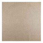 vidaXL Tapis ZIZUR beige 240x240 cm aspect de jute intérieur extérieur