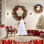 vidaXL Arbre de Noël artificiel avec support 120 cm 230 branches