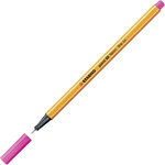 Stylo-Feutre POINT 88 Pointe Fine 0 4 mm Rose FLUO STABILO