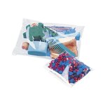 Sachet plastique plat transparent haute brillance à curseur 20x15 cm (lot de 300)