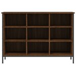 vidaXL Armoire à chaussures chêne marron 100x35x70cm bois d'ingénierie