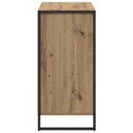 vidaXL Buffet Chêne artisan 79 x 36 x 75.5 cm Bois d'ingénierie